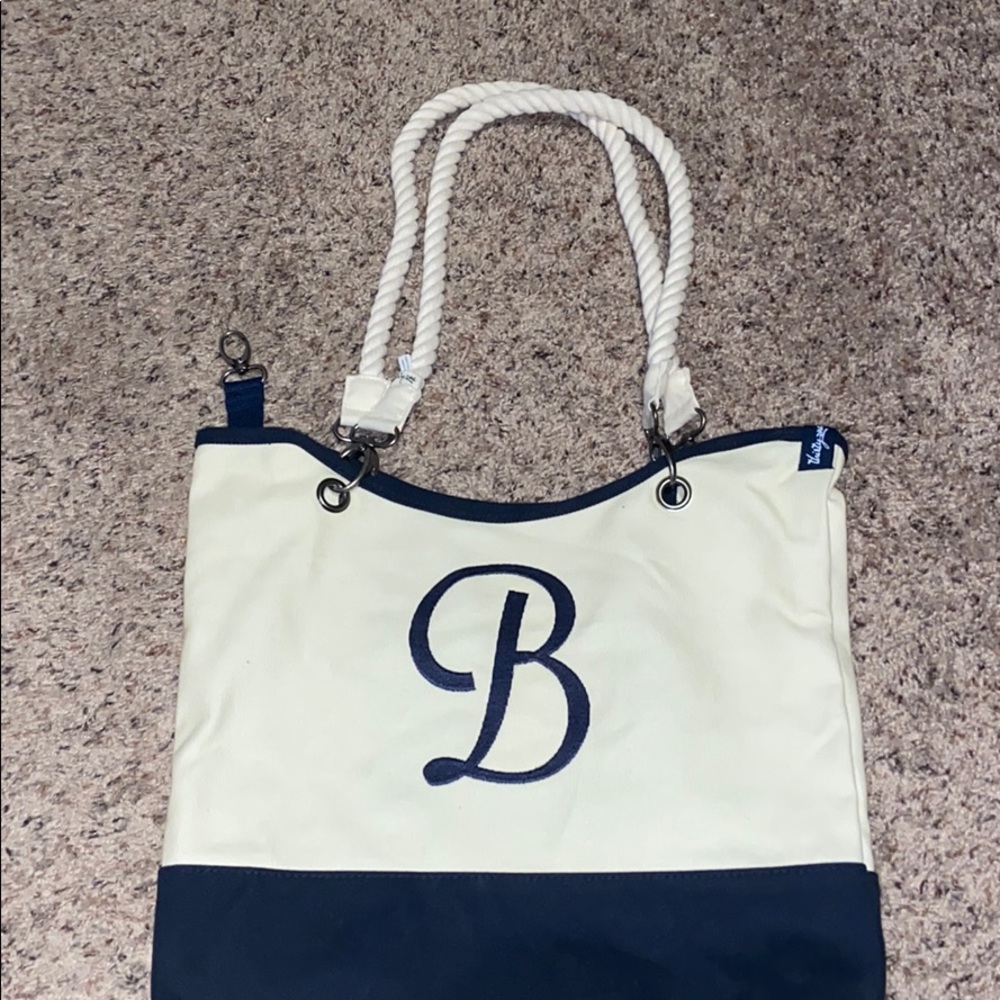 NEW Thirty-One Canvas Crew Carry-All Tote